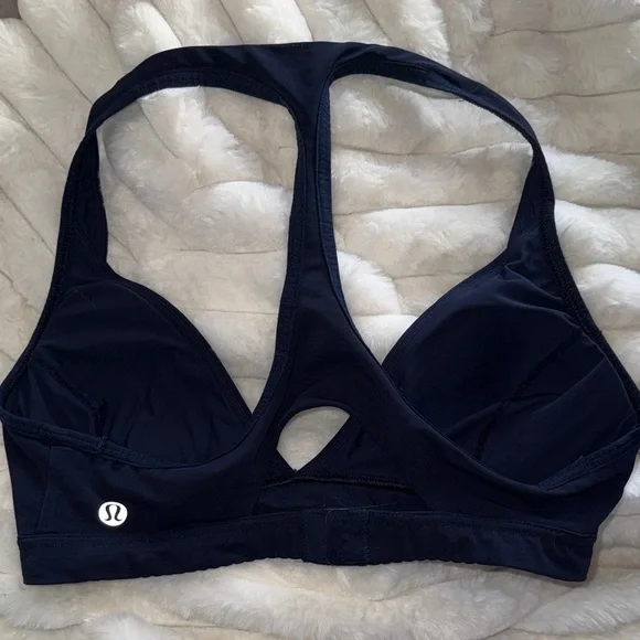Lululemon Navy Blue Padded Bralette - Picture 2 of 3